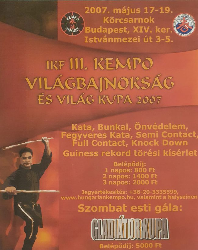 WORLD KEMPO 2007